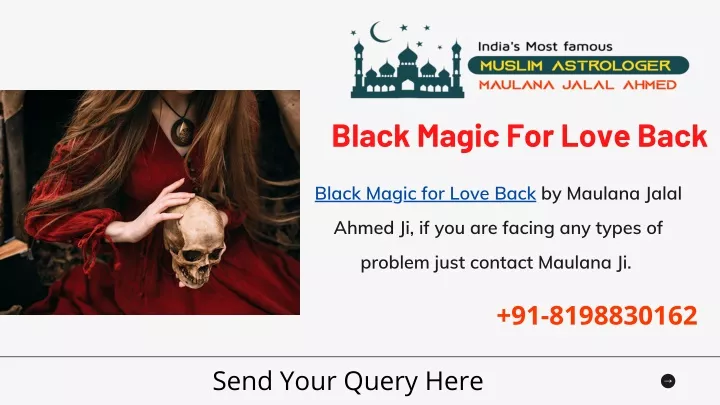 black magic for love back