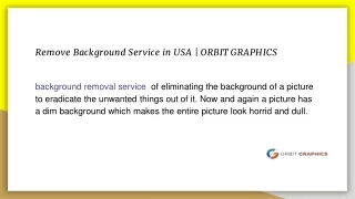 Remove Background Service in USA _ ORBIT GRAPHICS