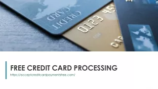 free credit card processing
