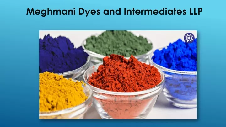 meghmani dyes and intermediates llp