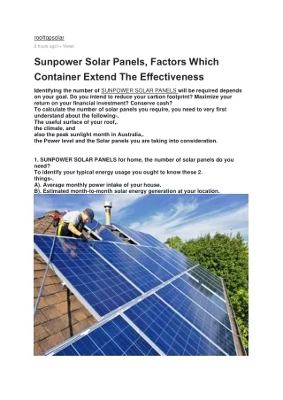 Best solar system for house