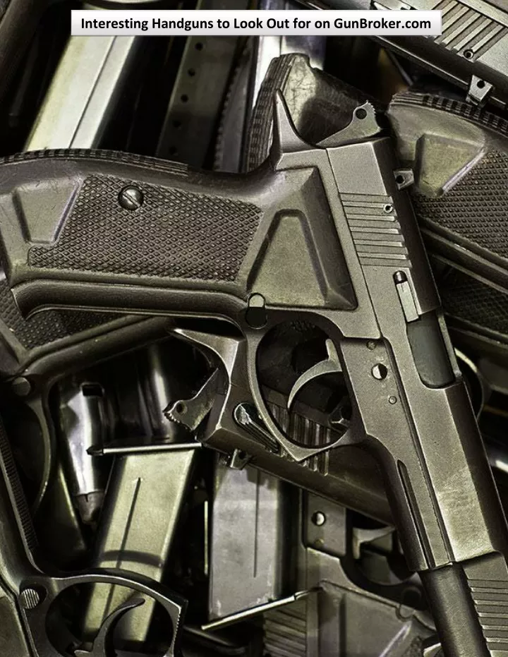 interesting handguns to look out for on gunbroker