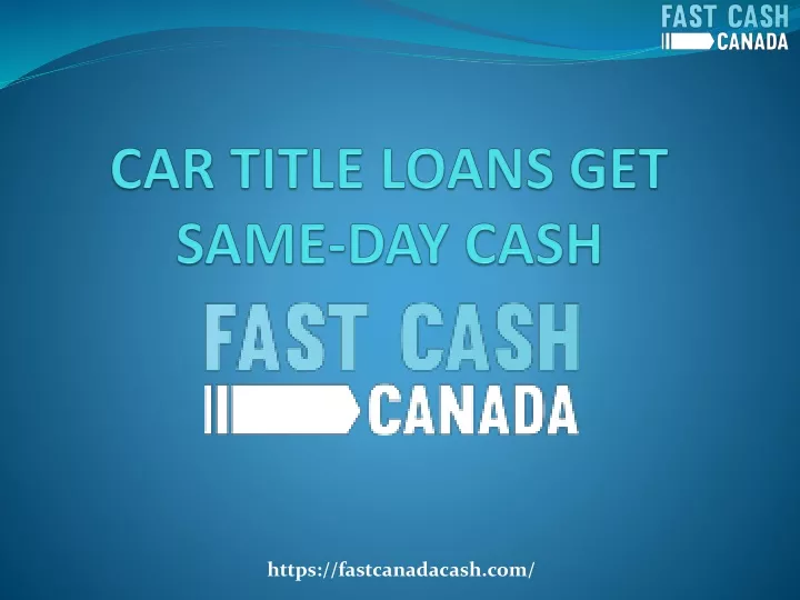 car title loans get same day cash
