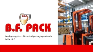 Industrial Strapping Tools, Machinery & Consumables  | B.F. Pack