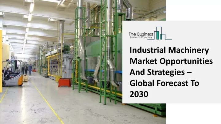 industrial machinery market opportunities