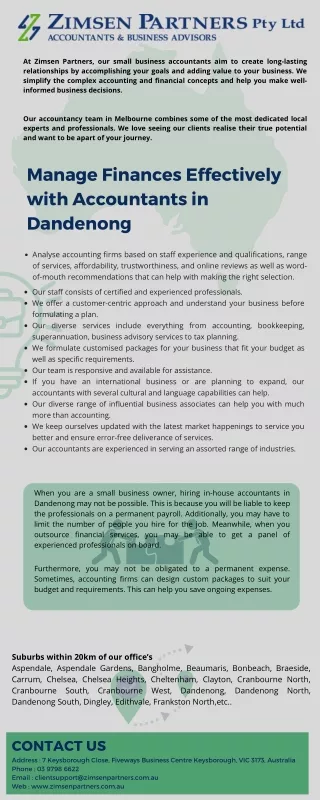 at zimsen partners our small business accountants