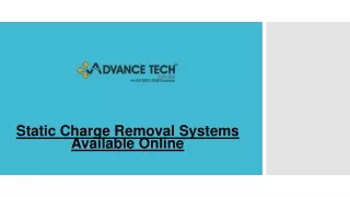 static charge removal systems available online