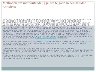 Mcafee Klantenservice Nederland Zoek hulp