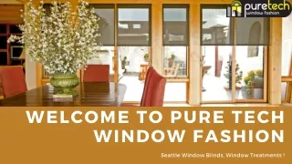 Awning Retractable and Motorized Seattle | Seattle Window Blinds | Pure Tech Win