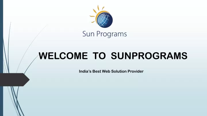 welcome to sunprograms india s best web solution provider
