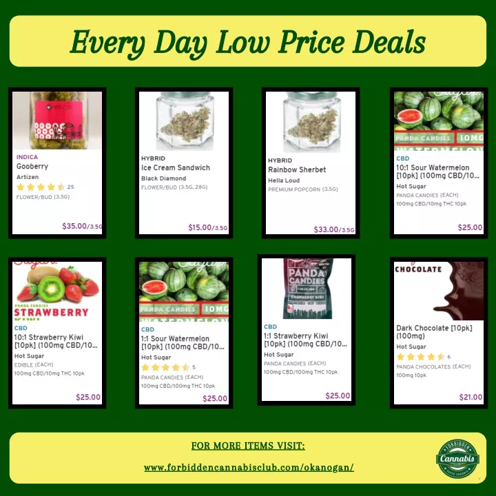 every day low price deals