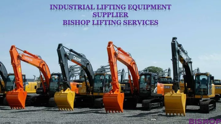industrial lifting equipment supplier bishop lifting services