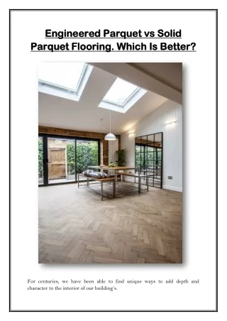 engineered parquet vs solid engineered parquet
