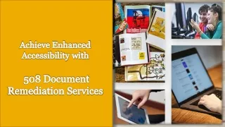 achieve enhanced accessibility with 508 document remediation services