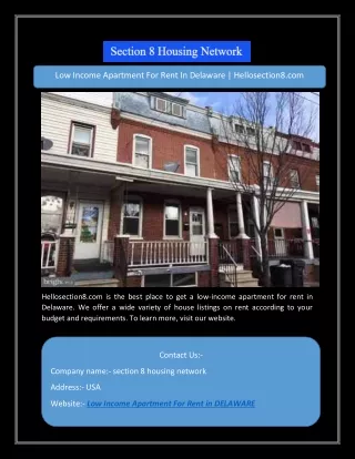 low income apartment for rent in delaware