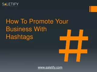 how to promote your business with hashtags