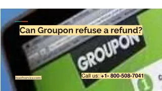 can groupon refuse a refund