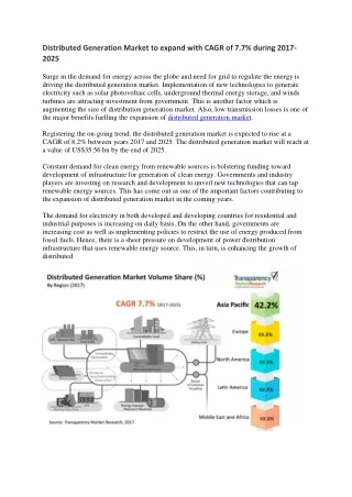 distributed generation market to expand with cagr