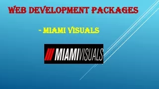web development packages