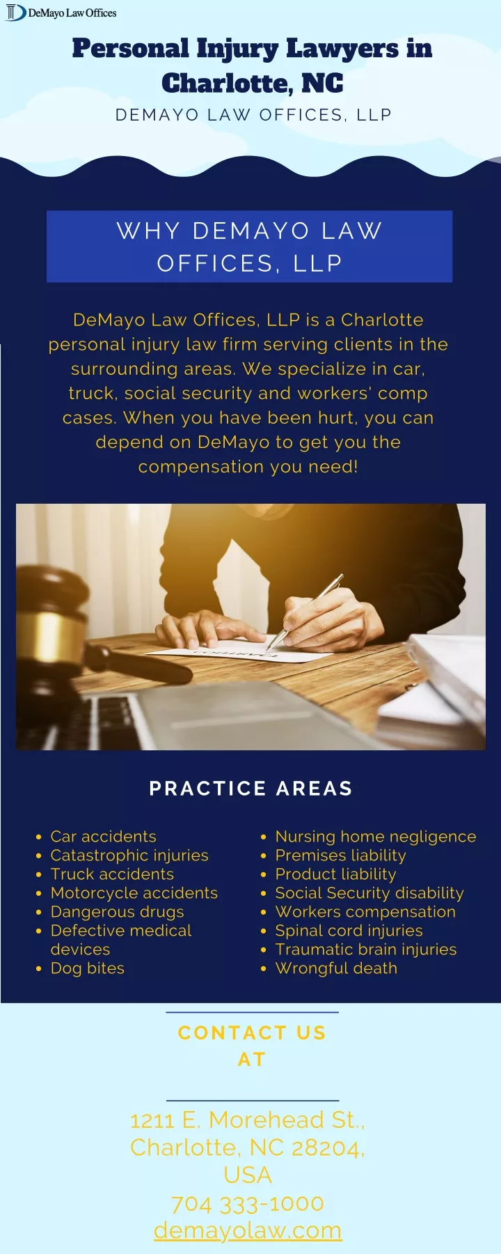 personal injury lawyers in charlotte nc demayo