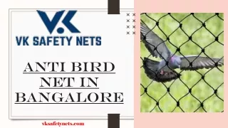 Anti bird net in Bangalore