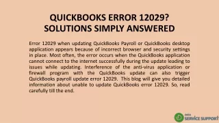 quickbooks error 12029 solutions simply answered