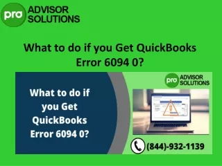 what to do if you get quickbooks error 6094 0