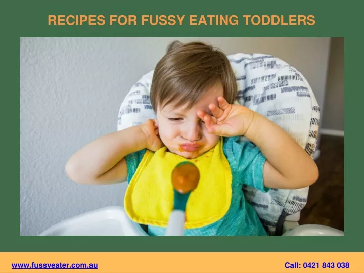 recipes for fussy eating toddlers