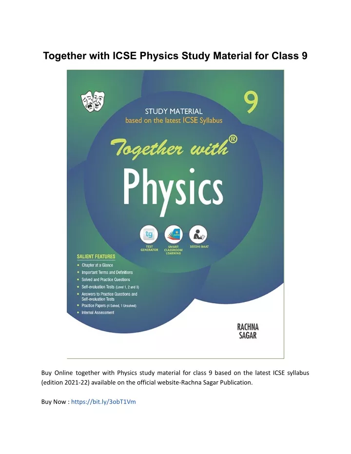 PPT - Together With ICSE Physics Study Material For Class 9 PowerPoint ...