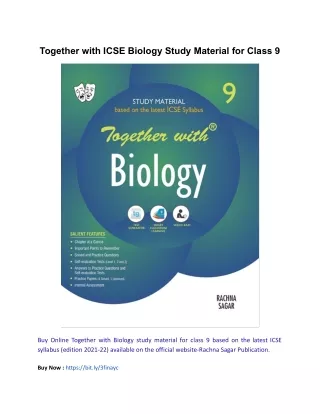 together with icse biology study material