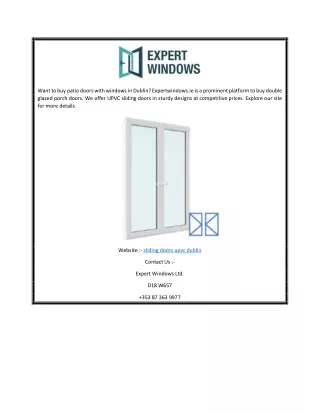 sliding doors upvc dublin