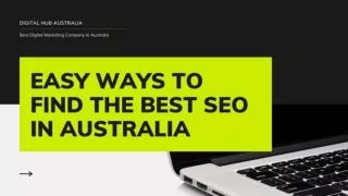 Easy Ways To Find The Best SEO in Australia