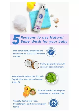 5 Reasons to Start Using Natural Baby Body Wash for Your Newborn