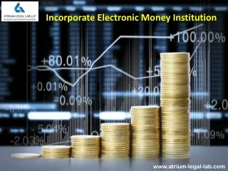 Incorporate Electronic Money Institution