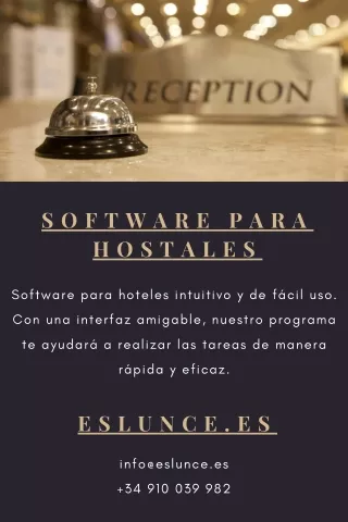 Software para hostales en eslunce.es