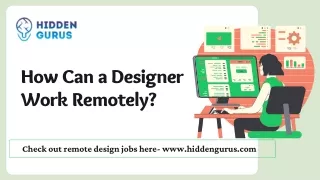 How to Get the Best Remote Design Jobs?