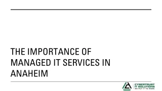 the importance of managed it services in anaheim