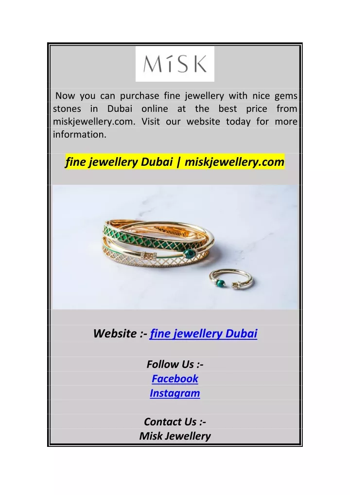 now you can purchase fine jewellery with nice