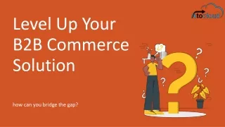 level up your b2b commerce solution