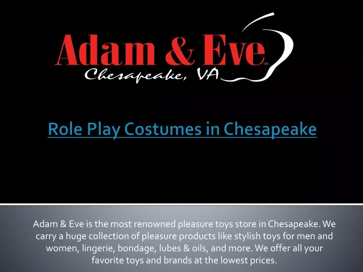 role play costumes in chesapeake