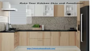 Latest Kitchen Designs To Make Your Kitchen Chic and Functional - Wholesale Wood Hoods