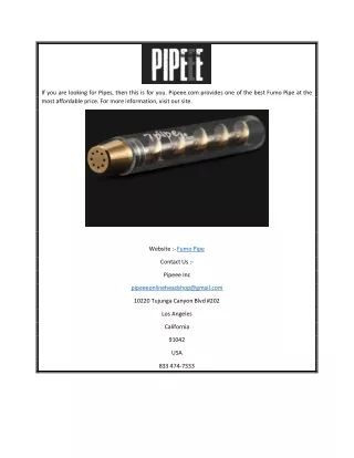 if you are looking for pipes then this