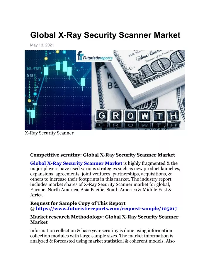 global x ray security scanner market