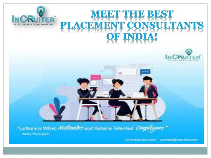 meet the best placement consultants of india