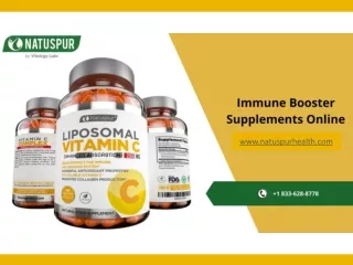 Immune Booster Supplements Online - www.natuspurhealth.com