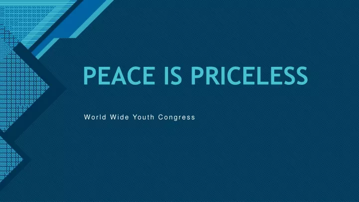 peace is priceless