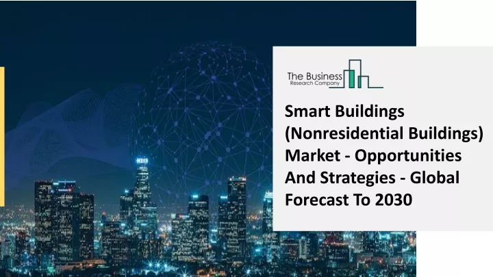 smart buildings nonresidential buildings market