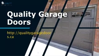Find the best garage door repair in London Ontario