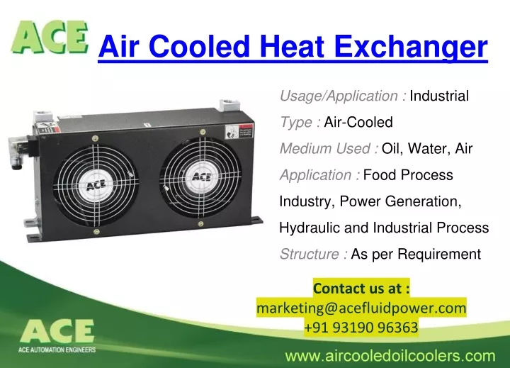 air cooled heat exchanger