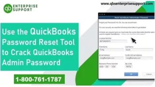 Crack QuickBooks Admin Password Using Automated Password Reset Tool